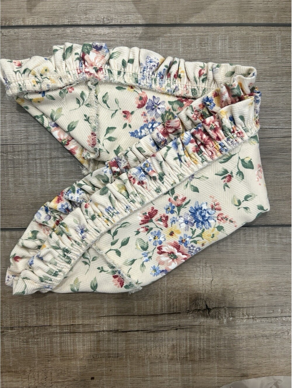 Longaberger Bread Basket Liner Spring Floral Fabric
